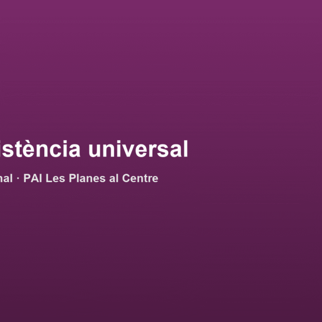 Teleassistència universal per a persones grans